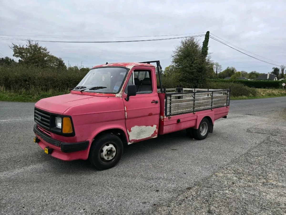 Ford Transit pick-up - Image 2