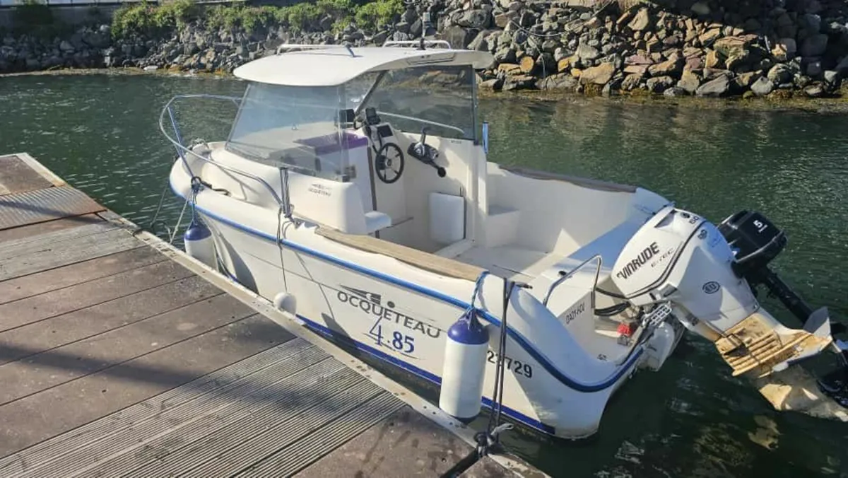 Ocqueteau 4.85 Motor Fishing Boat & Marina Berth - Image 1