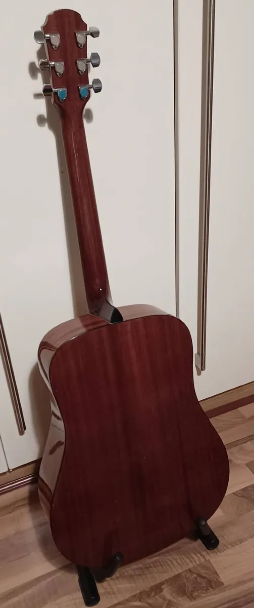 Aria Left Hand Acoustic Guitar - Image 4
