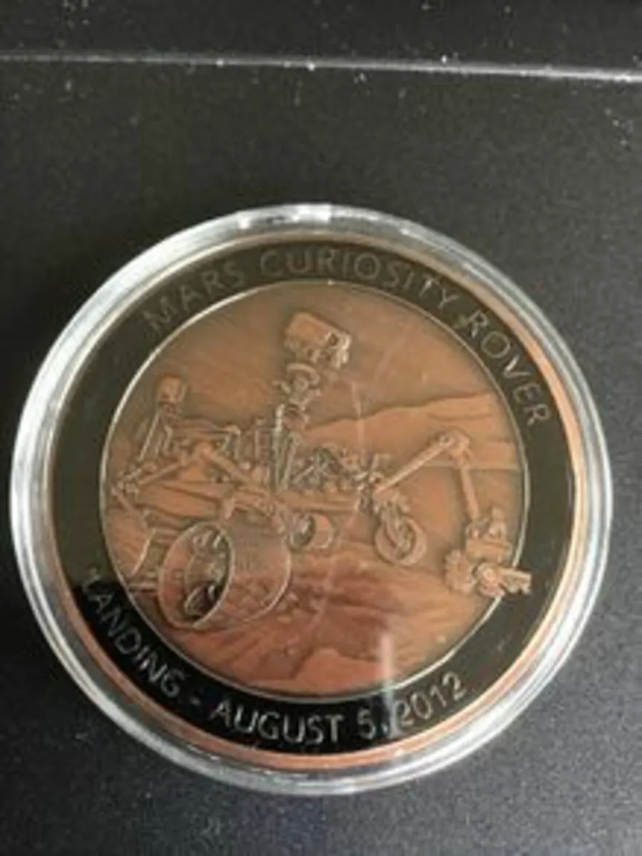 NASA commemorative coin - NASA Curiosity Rover