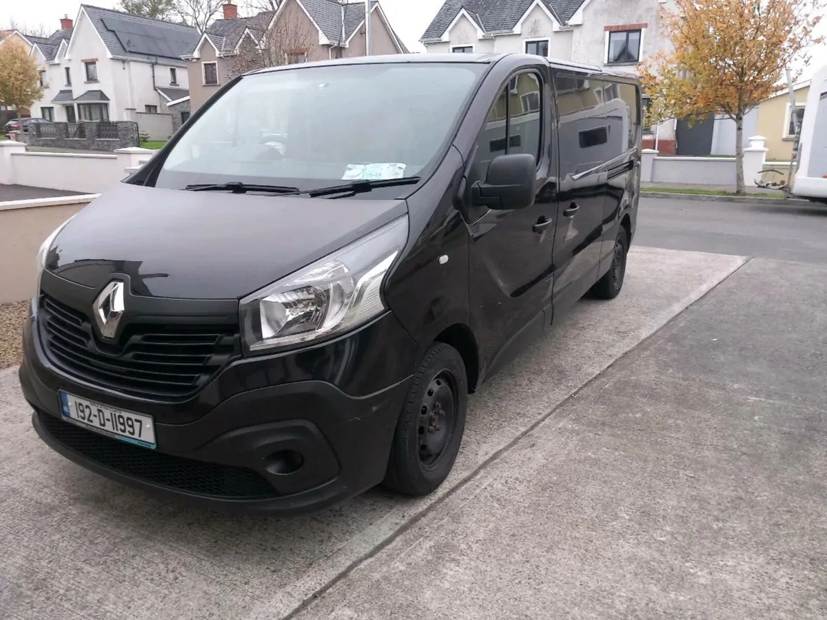 2019 Renault trafic Lwb 1.6 diesel doe 26/07 - Image 1