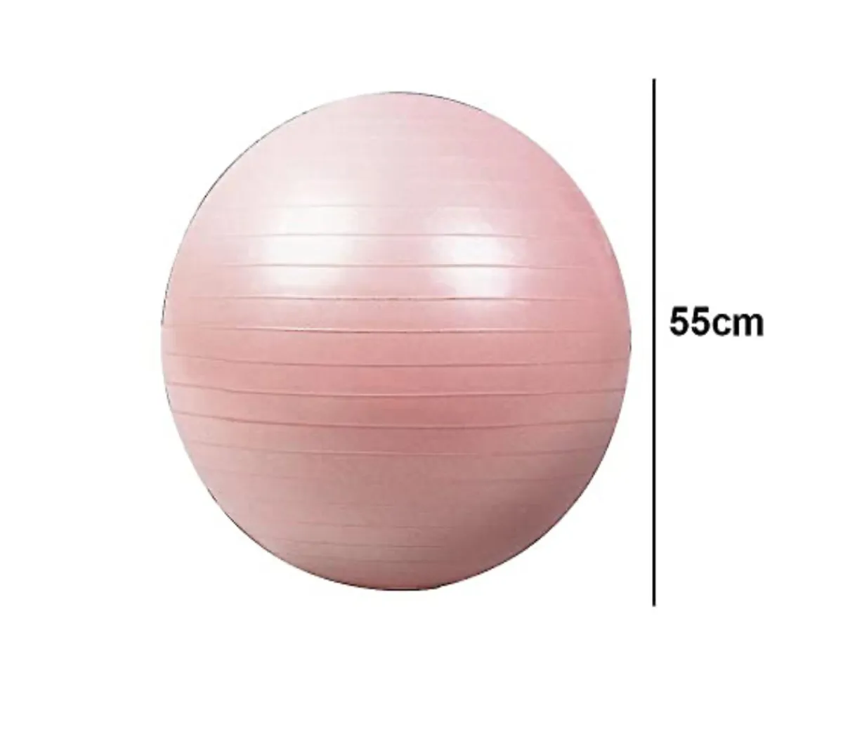 Silver fitness ball 55 cm - Image 2