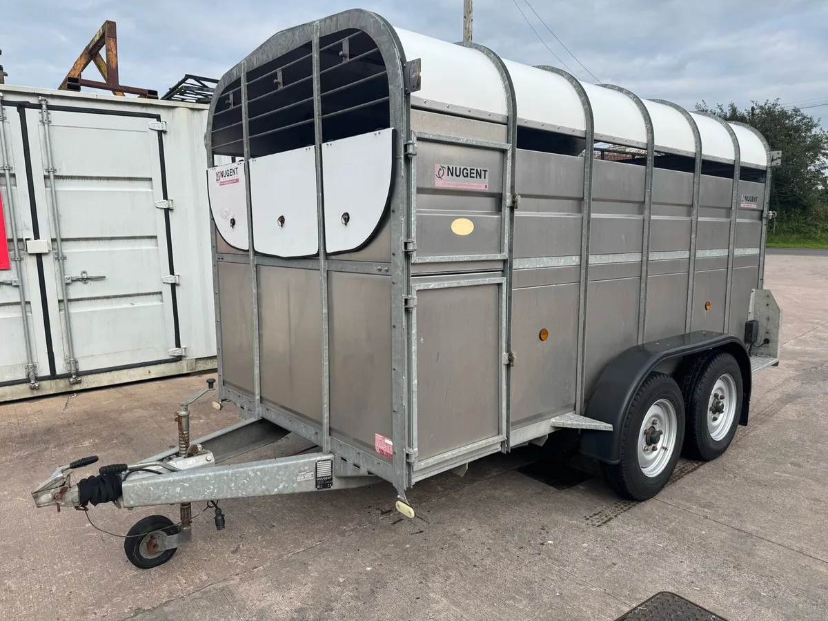 Nugent 12’ cattle trailer - Image 1