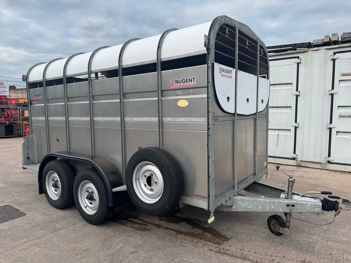 Nugent 12’ cattle trailer - Image 4