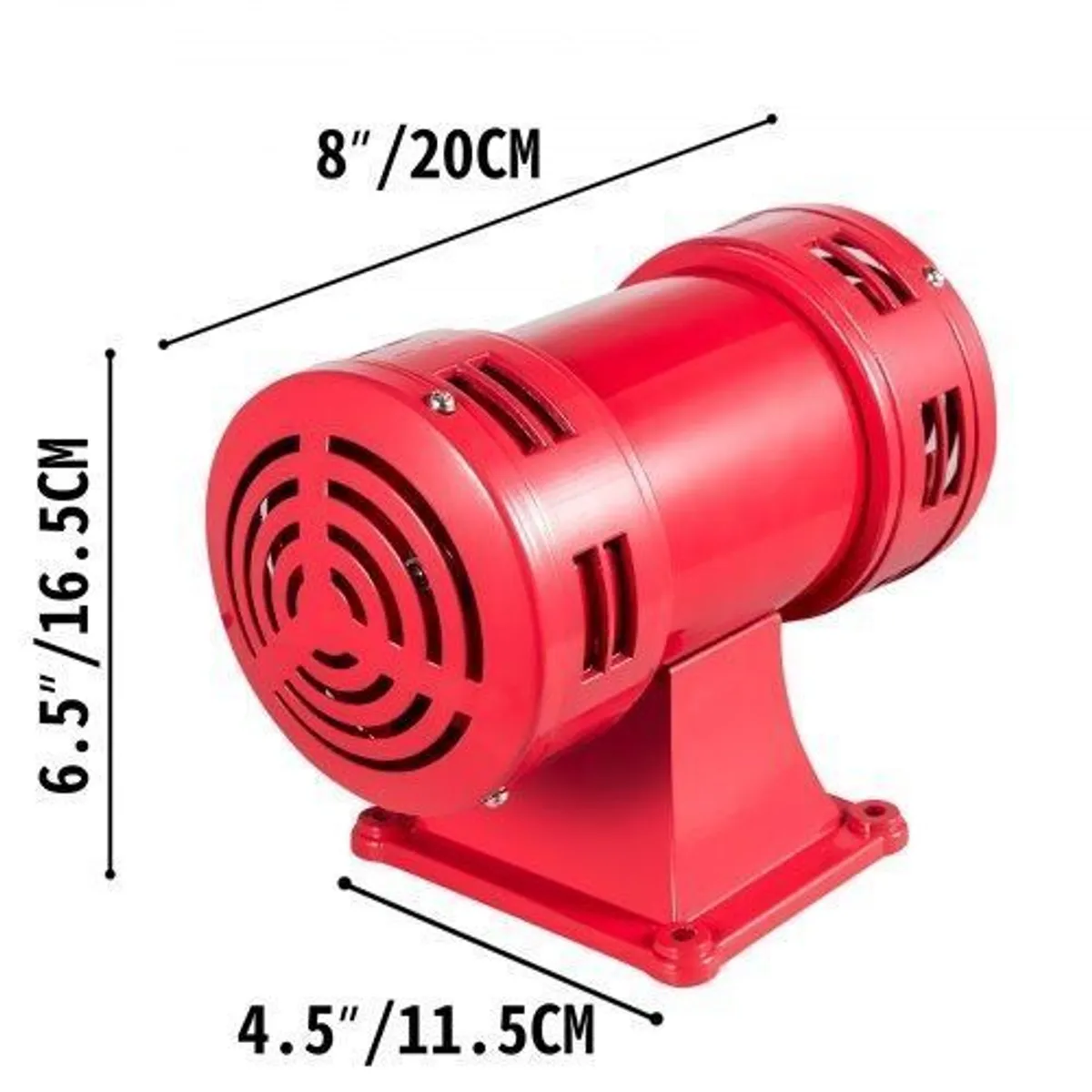 Air Siren Air Raid Horn 140db Loud Industrial Siren Motor Driven Tornado Siren Horn Electric Airraid Siren Heavy-Duty Air Siren - Image 1