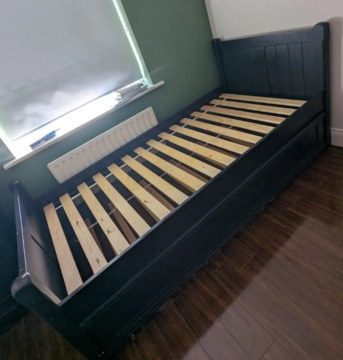 Charterhouse Children's single bed with pull out bed - Prussian Blue - Image 2