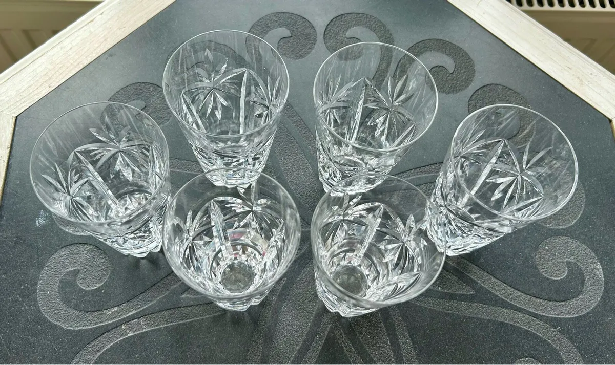 Vintage Waterford Crystal glasses - Image 1