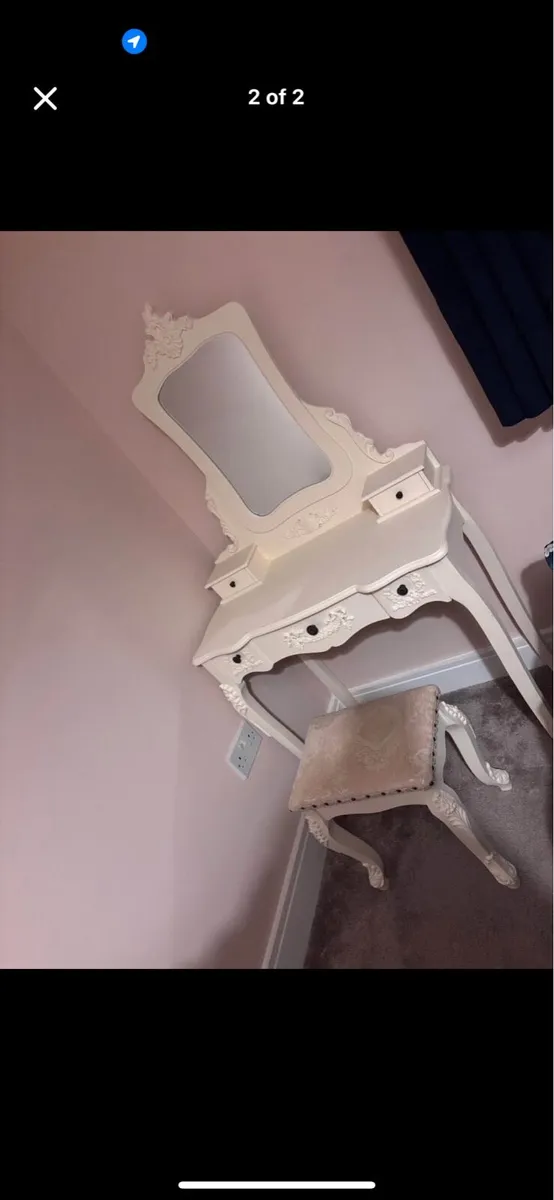 Dressing Table with stool - Image 1