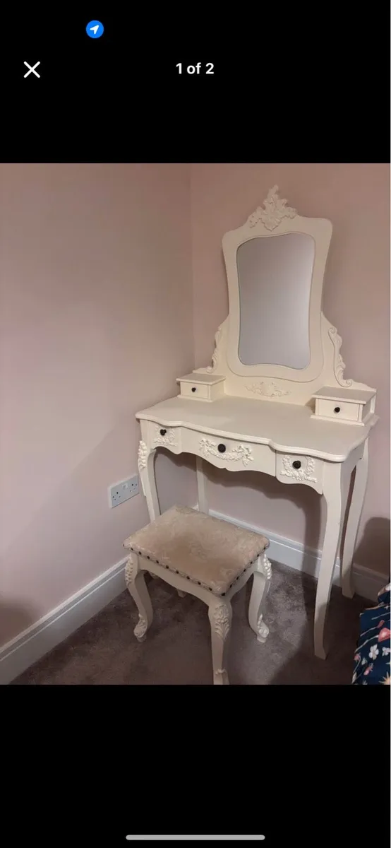 Dressing Table with stool - Image 2