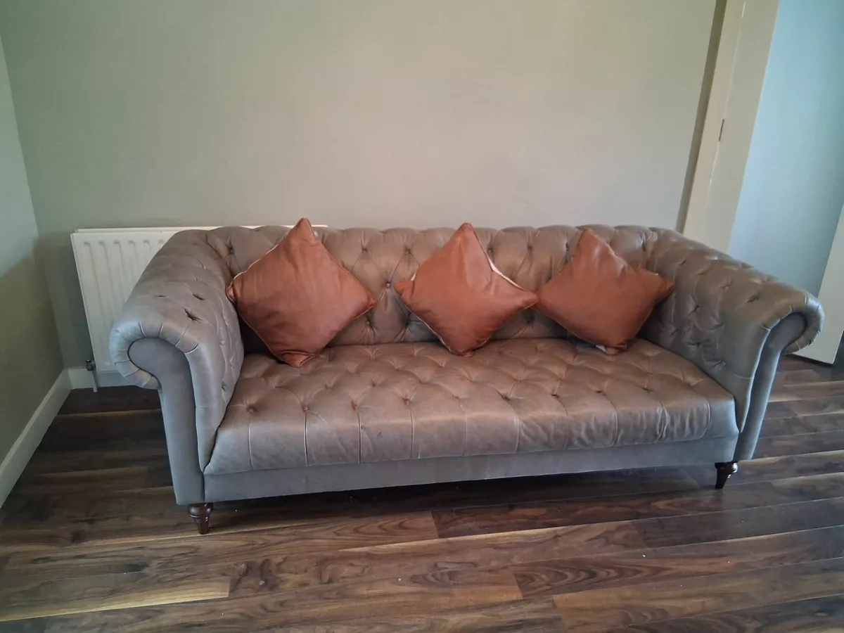Franco Leather Sofa - Image 1
