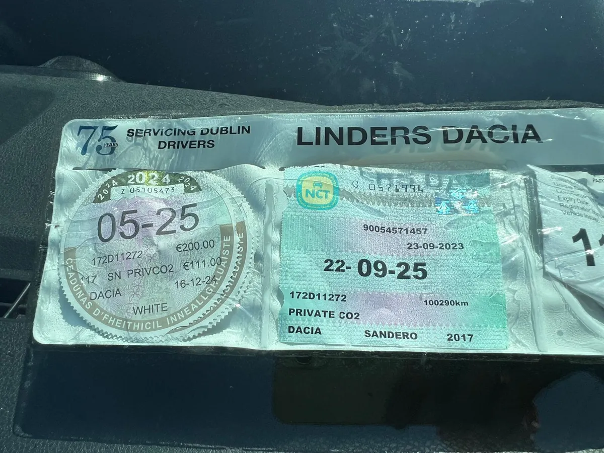 172 Dacia Sandero 1.0 Petrol 120 kms - Image 3