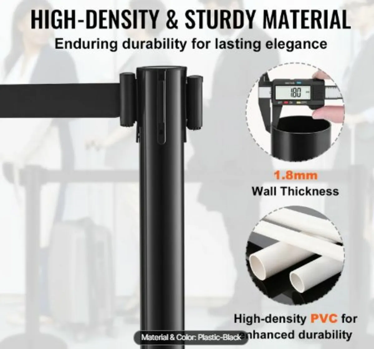 Crowd Control Stanchions, 6-Pack Crowd Control - Image 2