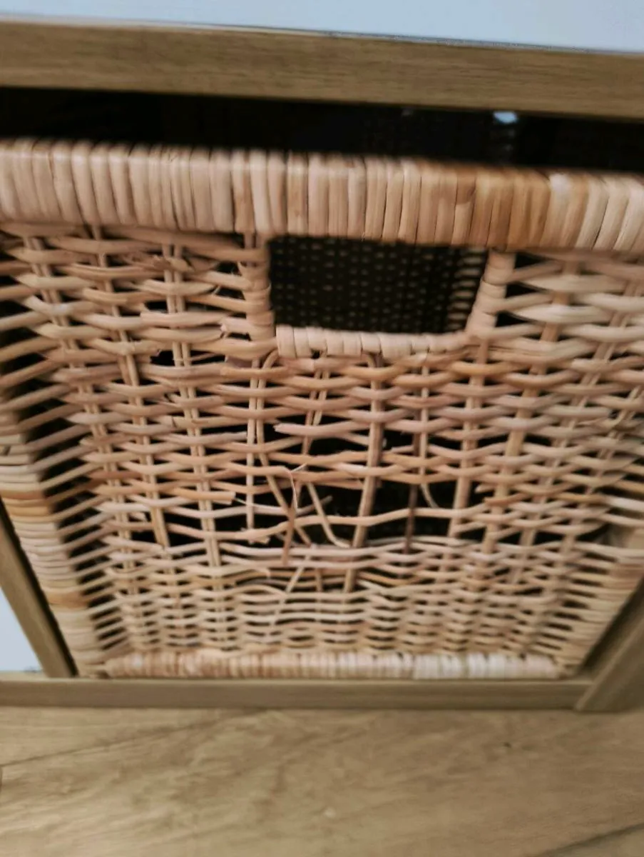 IKEA Kallax unit with inserts & baskets - Image 4