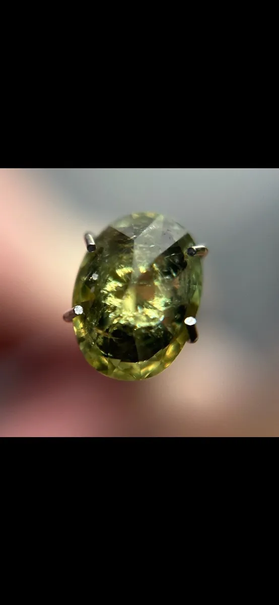 Green Demantoid Garnet 1.56 ct - Image 4