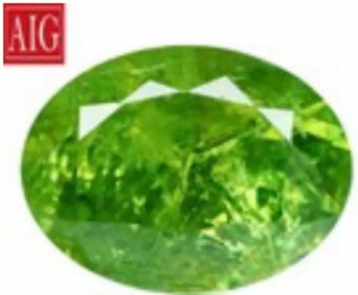 Green Demantoid Garnet 1.56 ct - Image 2