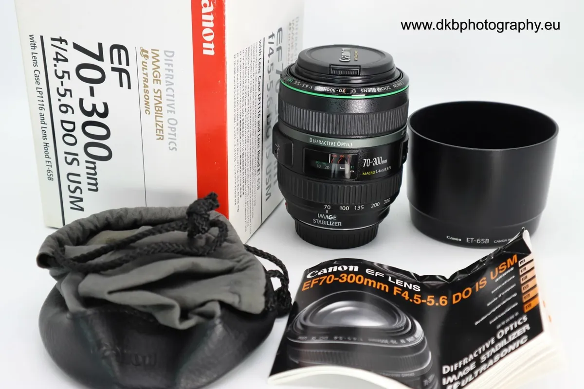 CANON EF 70-300mm DO IS USM ZOOM LENS #0140 - Image 1