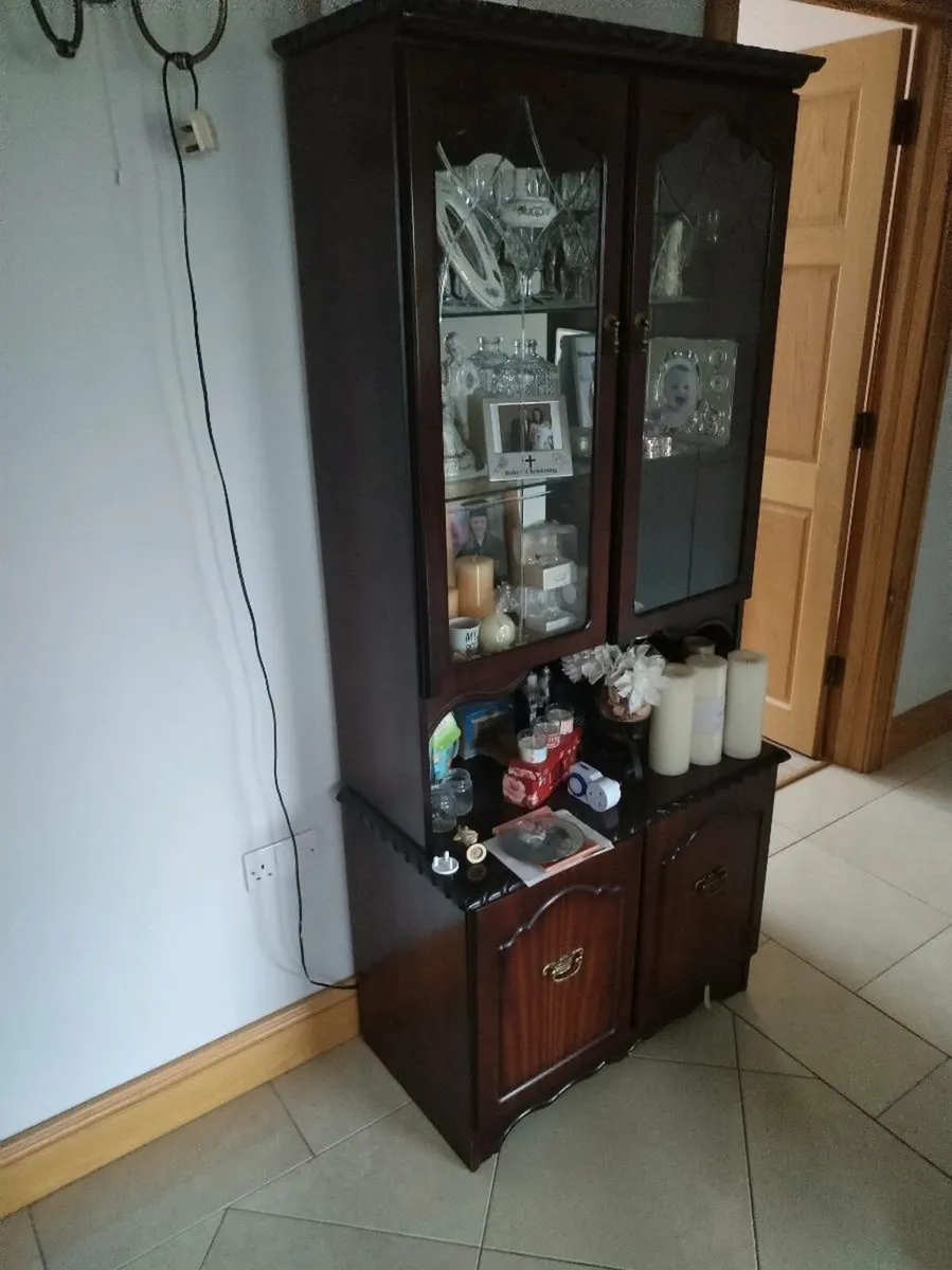 Antique display cabinet - Image 1