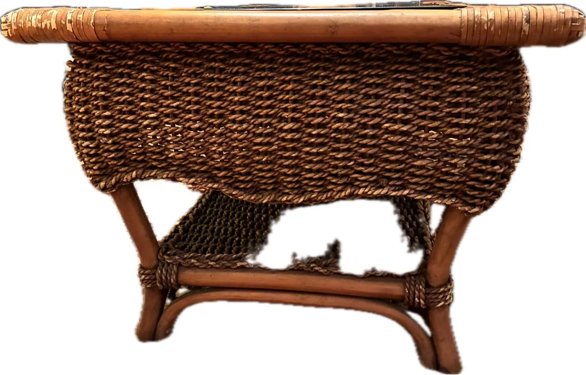 Rattan coffee Table - Image 2