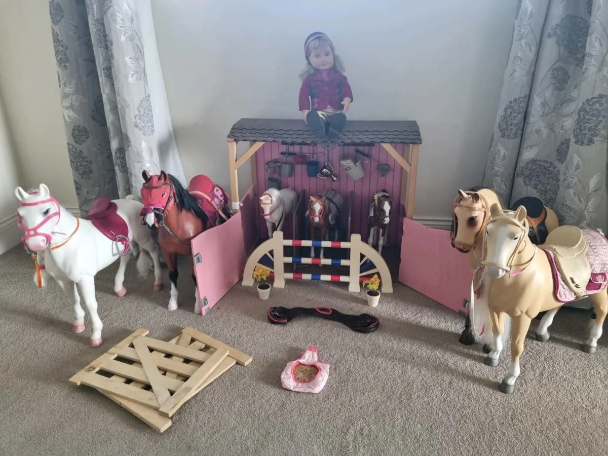Our Generation Stables, horses and Jockey - Image 1