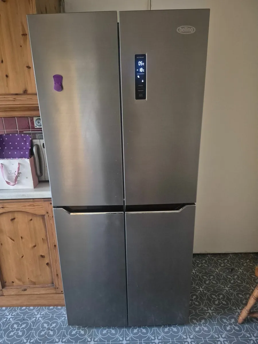 Belling American-Style Fridge Freezer - Image 1