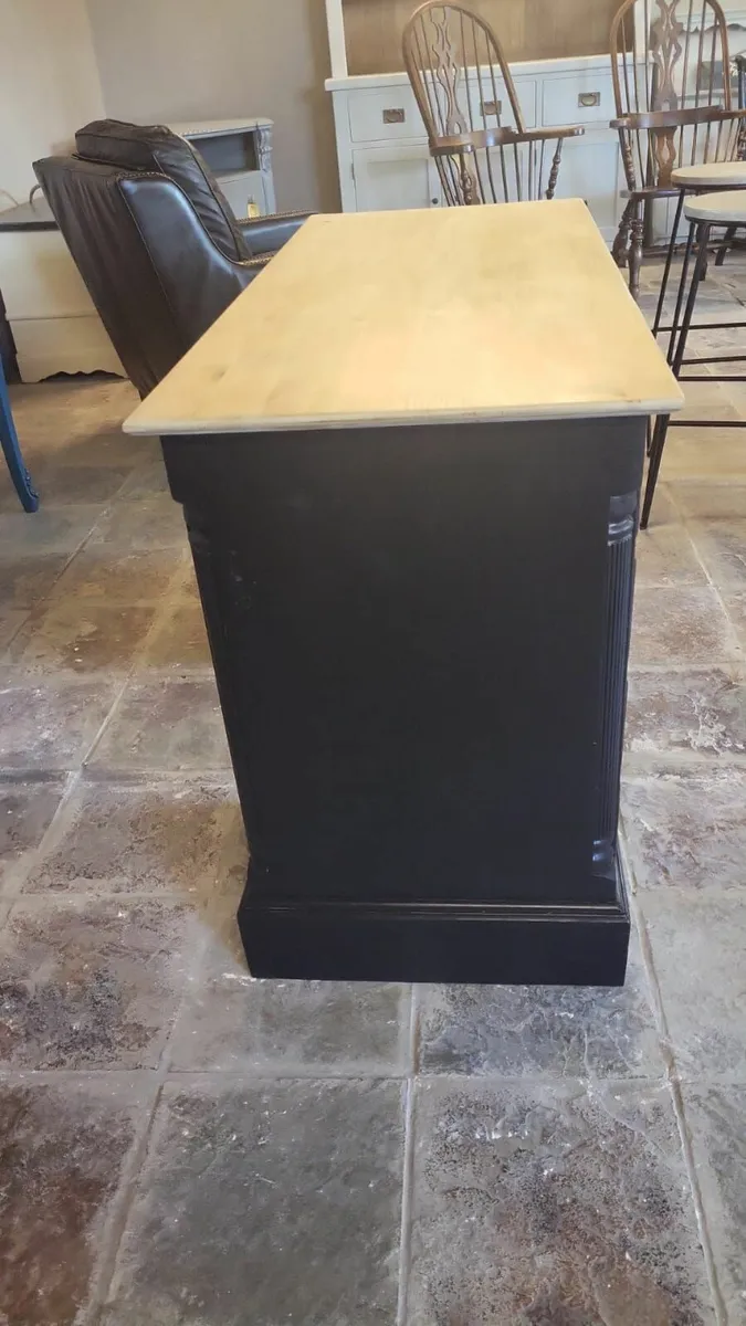 Vintage pine desk - Image 4