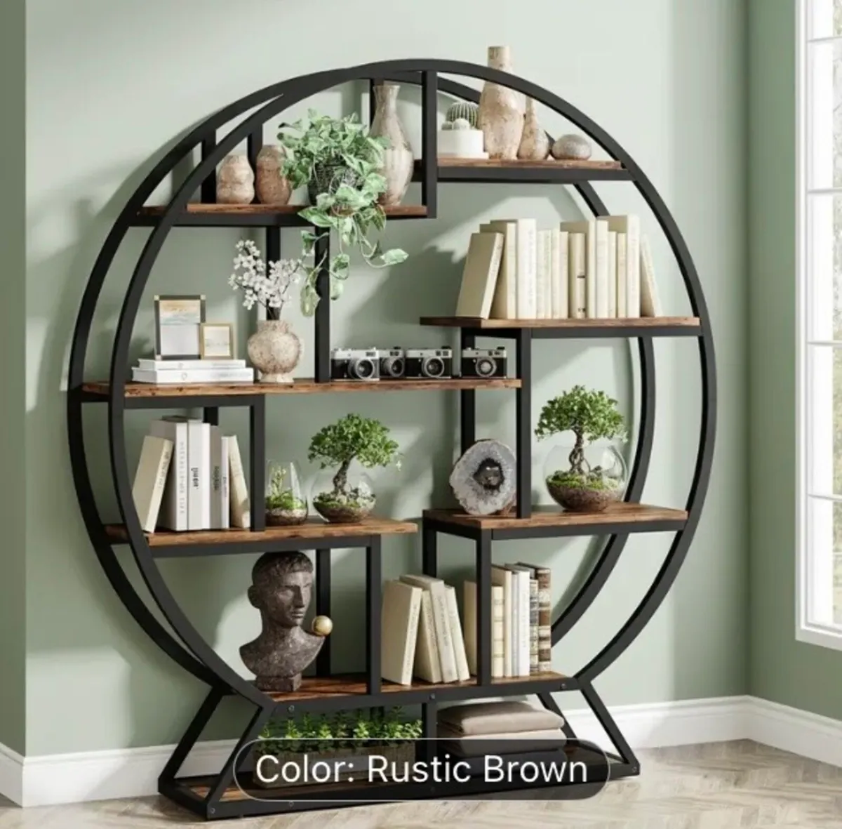 Large modern display shelving free postage - Image 1