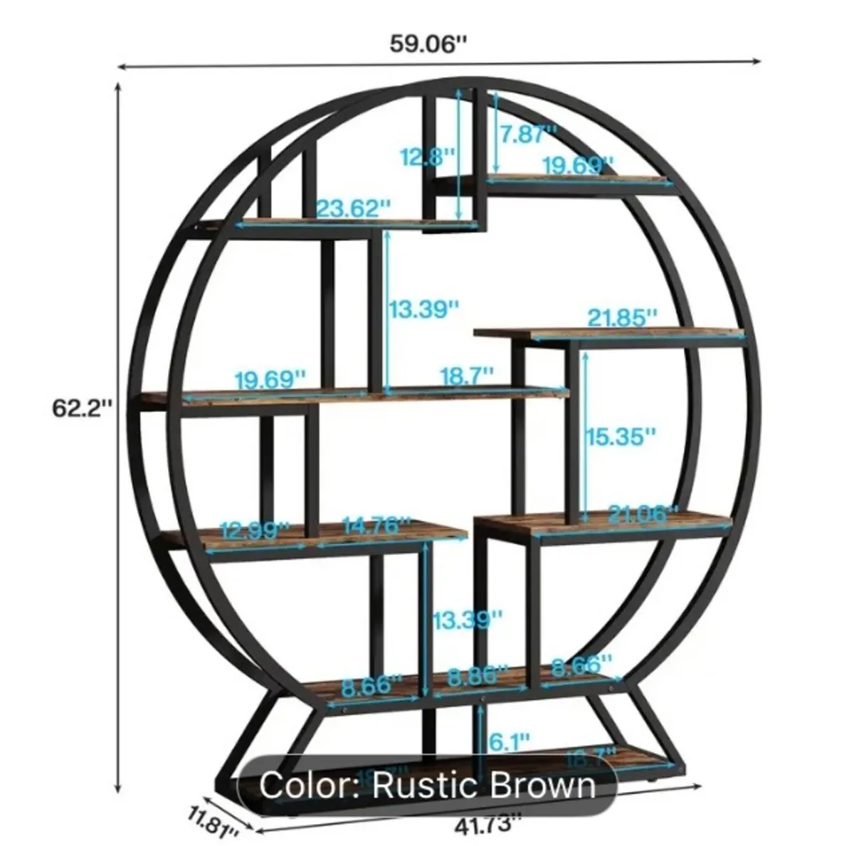 Large modern display shelving free postage - Image 2