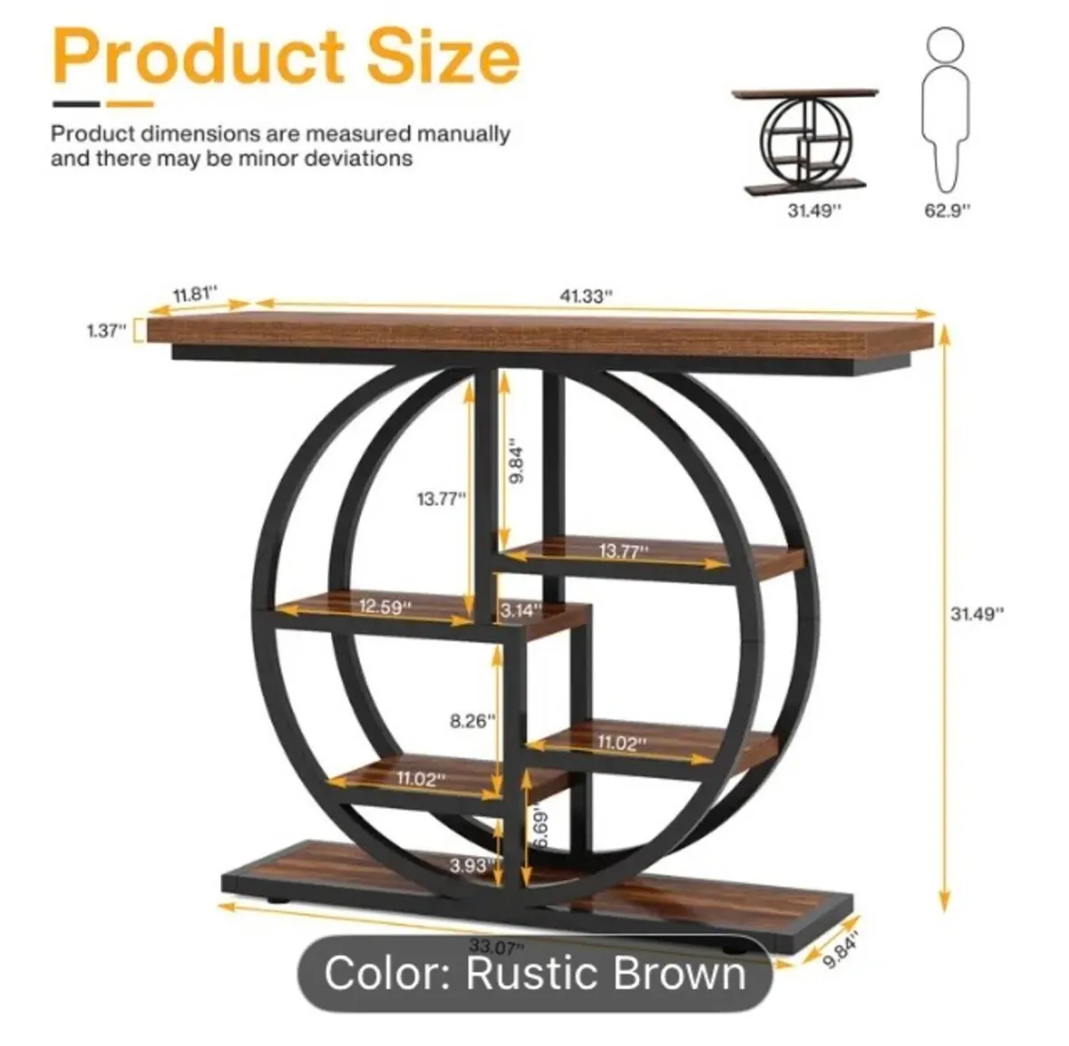 Modern display shelf free postage - Image 2