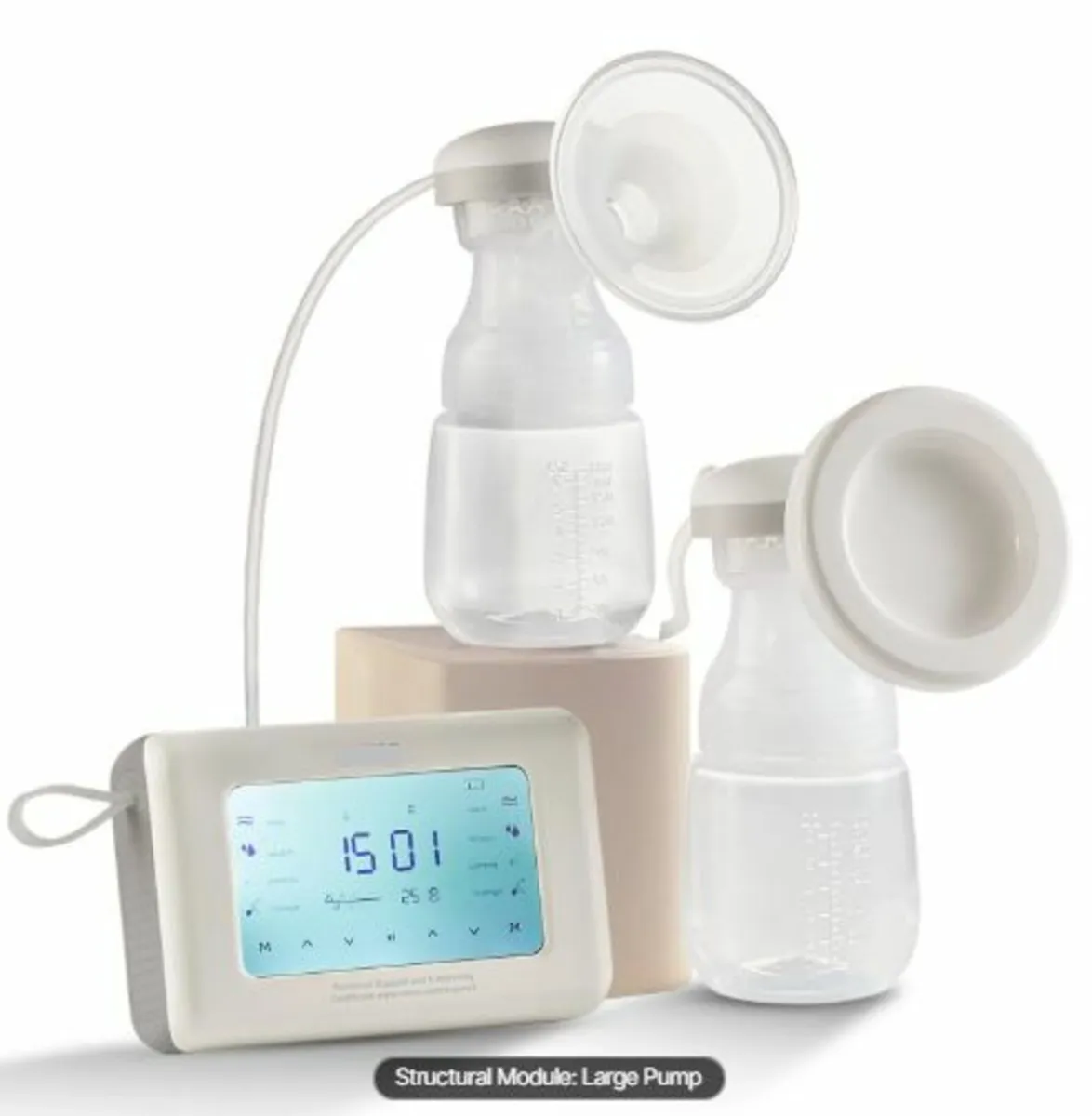 Breast Pump, Single/Double Adjustable Electric - Image 1