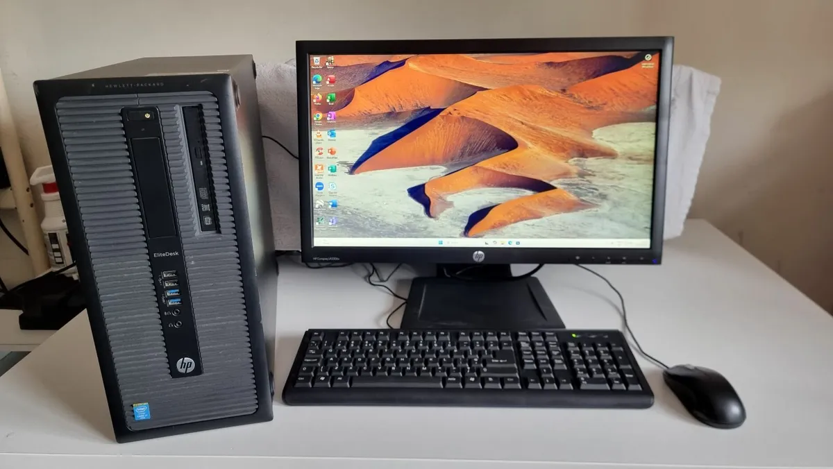 HP Elitedesk 800 PC Complete Package - Image 1