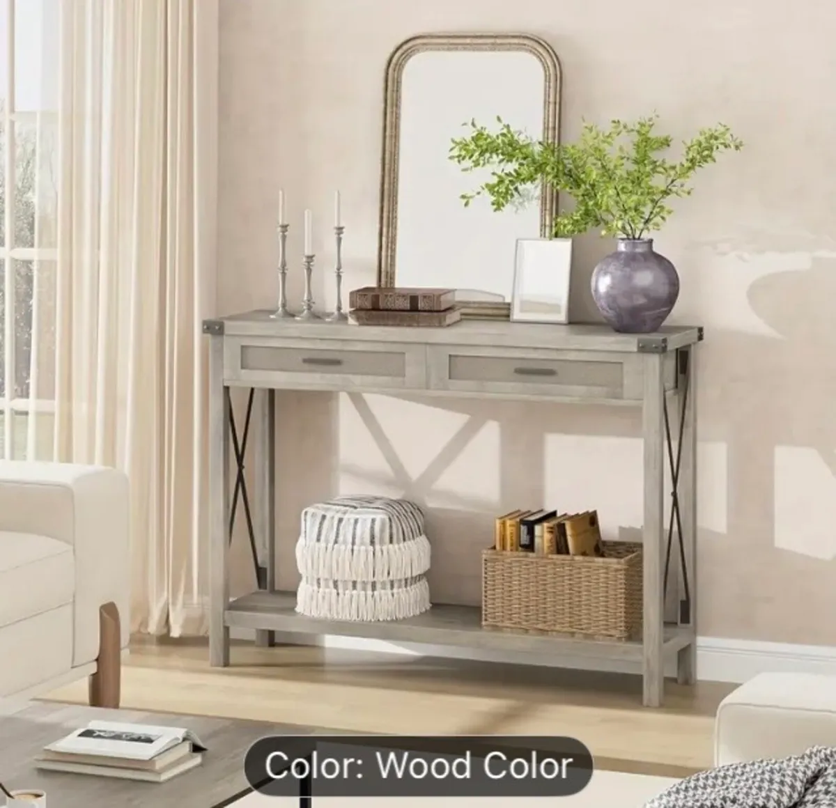 Modern hall table free postage - Image 1