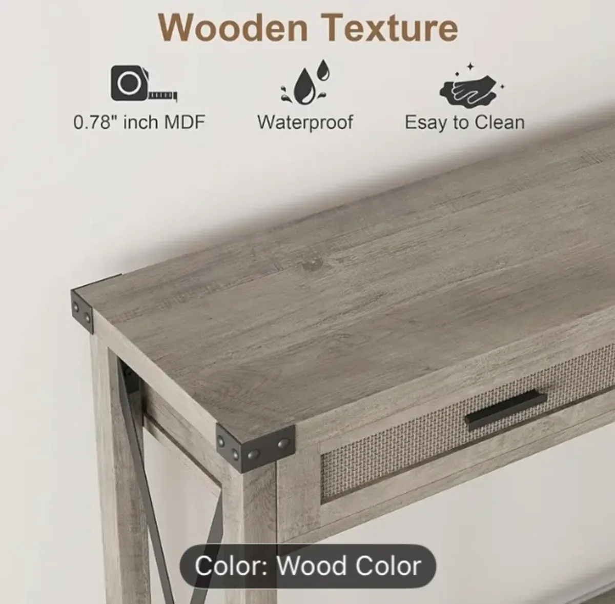 Modern hall table free postage - Image 3