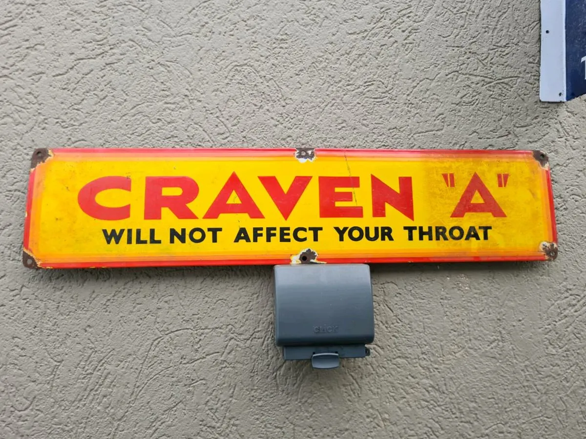 Enamel  sign - Image 2