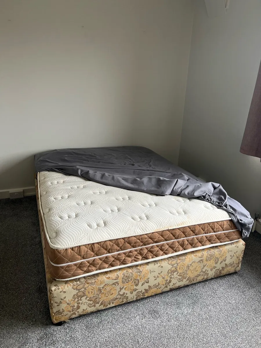 Double Mattress & Base - Image 1