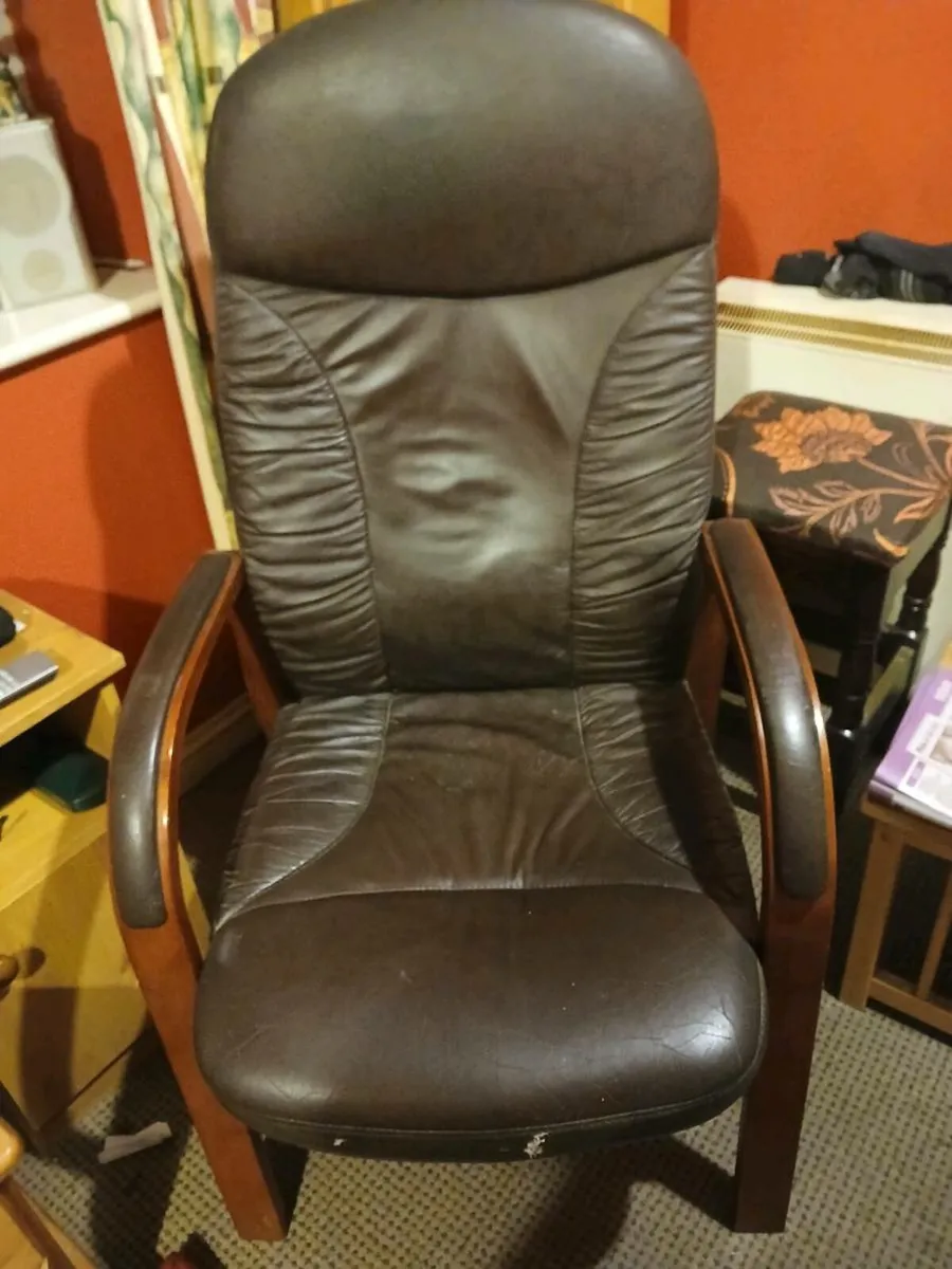 Leather Armchair - Image 2