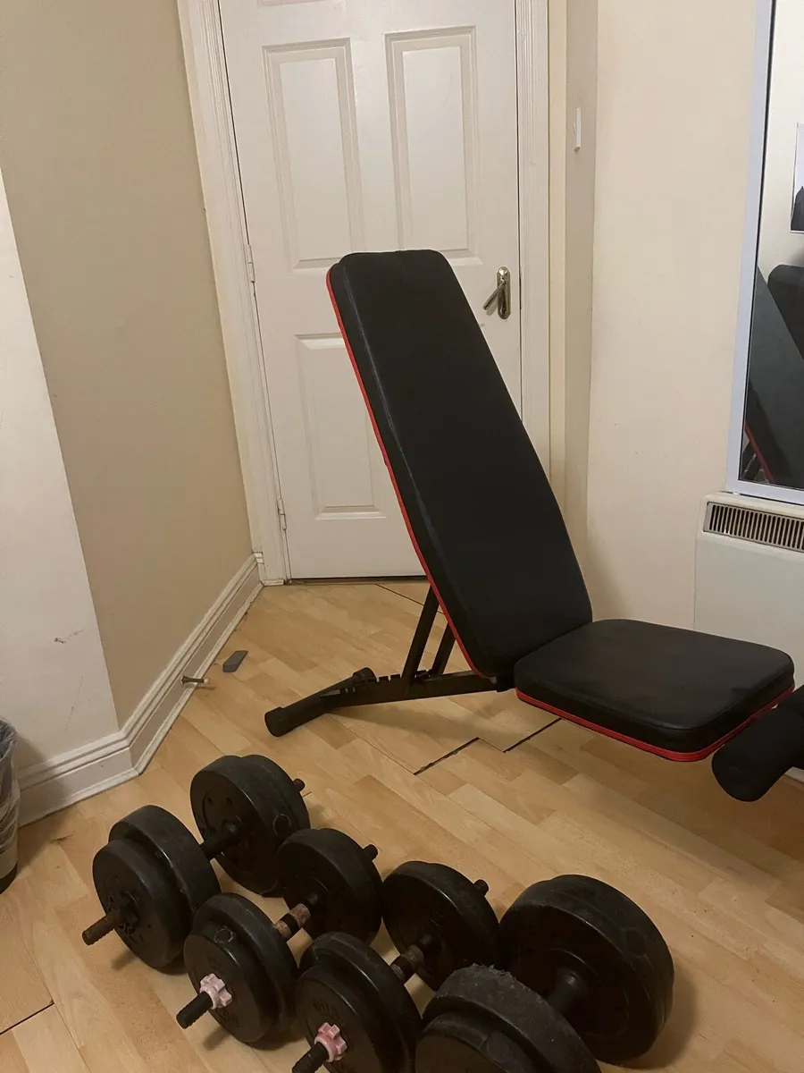 Home bench & Dumbbell sets - Image 1