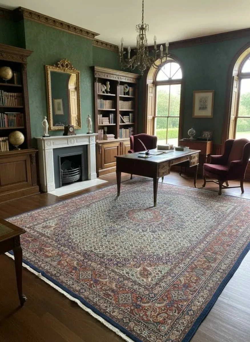 Large Vintage Rug - Image 1