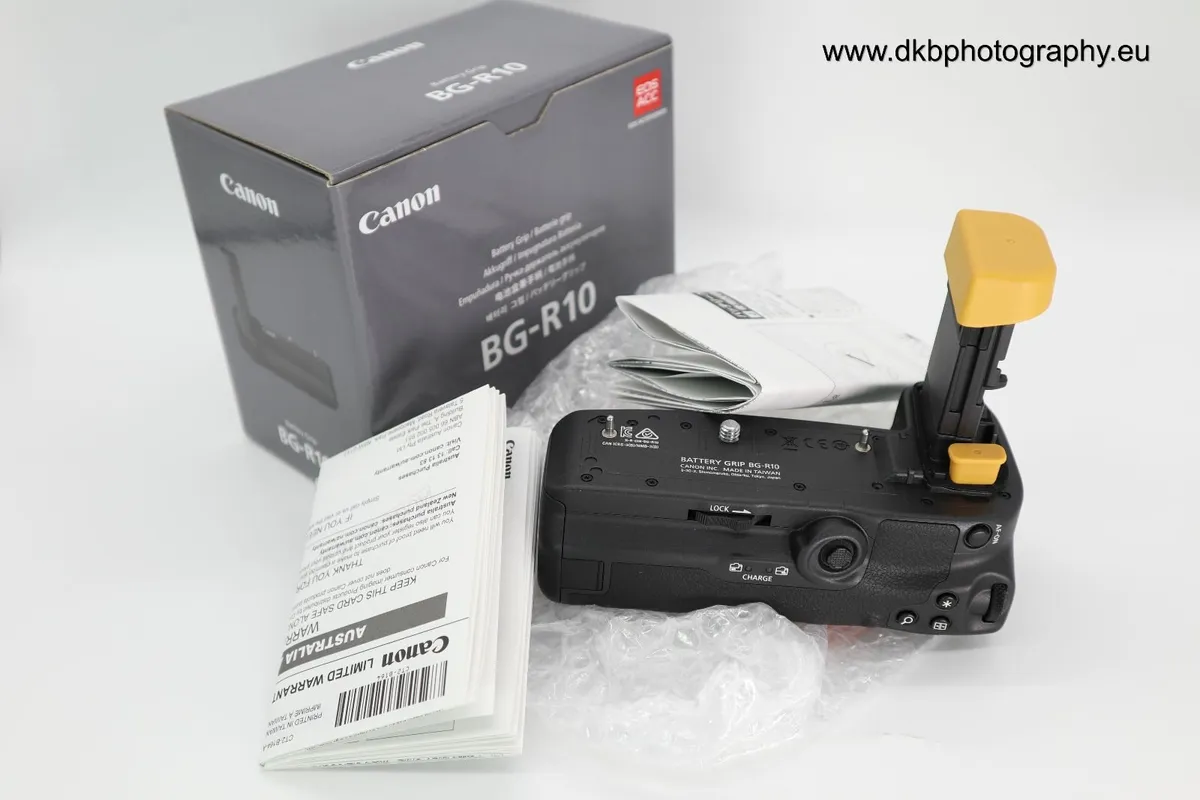 CANON BG-R10 BATTERY GRIP (EOS R5, R5C, R6, R6 II) - Image 1