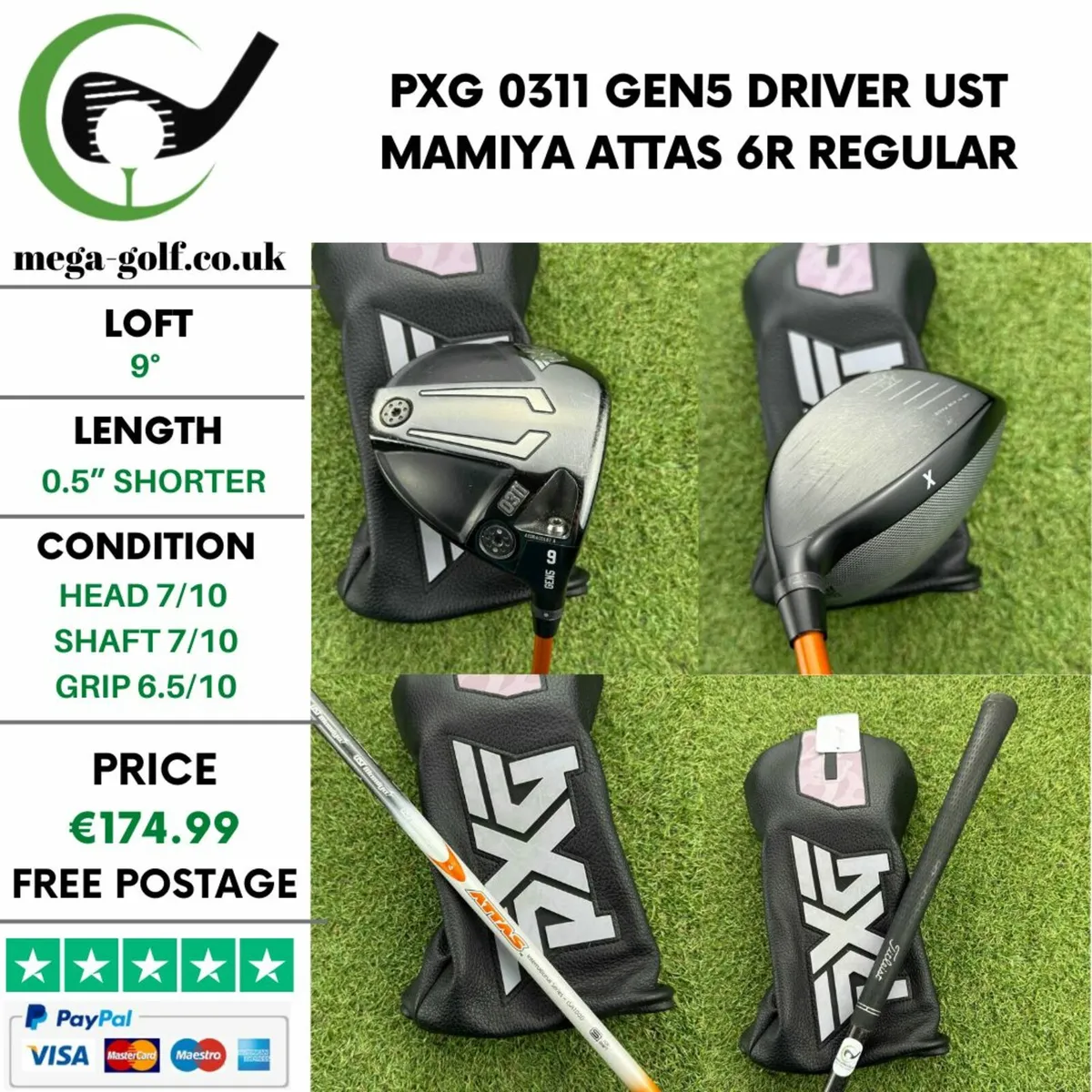 Pxg 0311 Gen5 Driver / 9° / Regular - Image 1