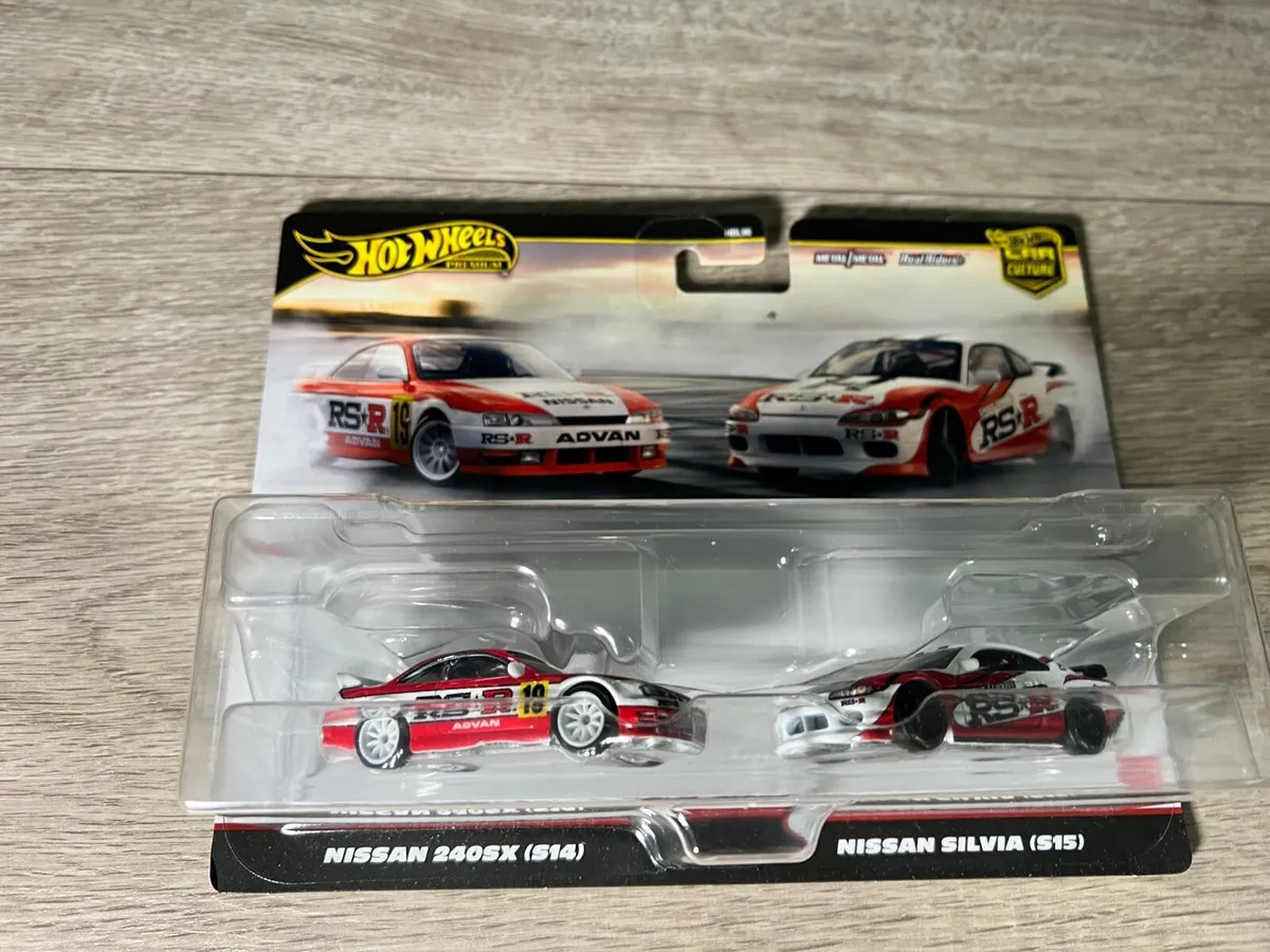 NISSAN SILVIA S14 / S15 2-PACK HOT WHEELS PREMIUM