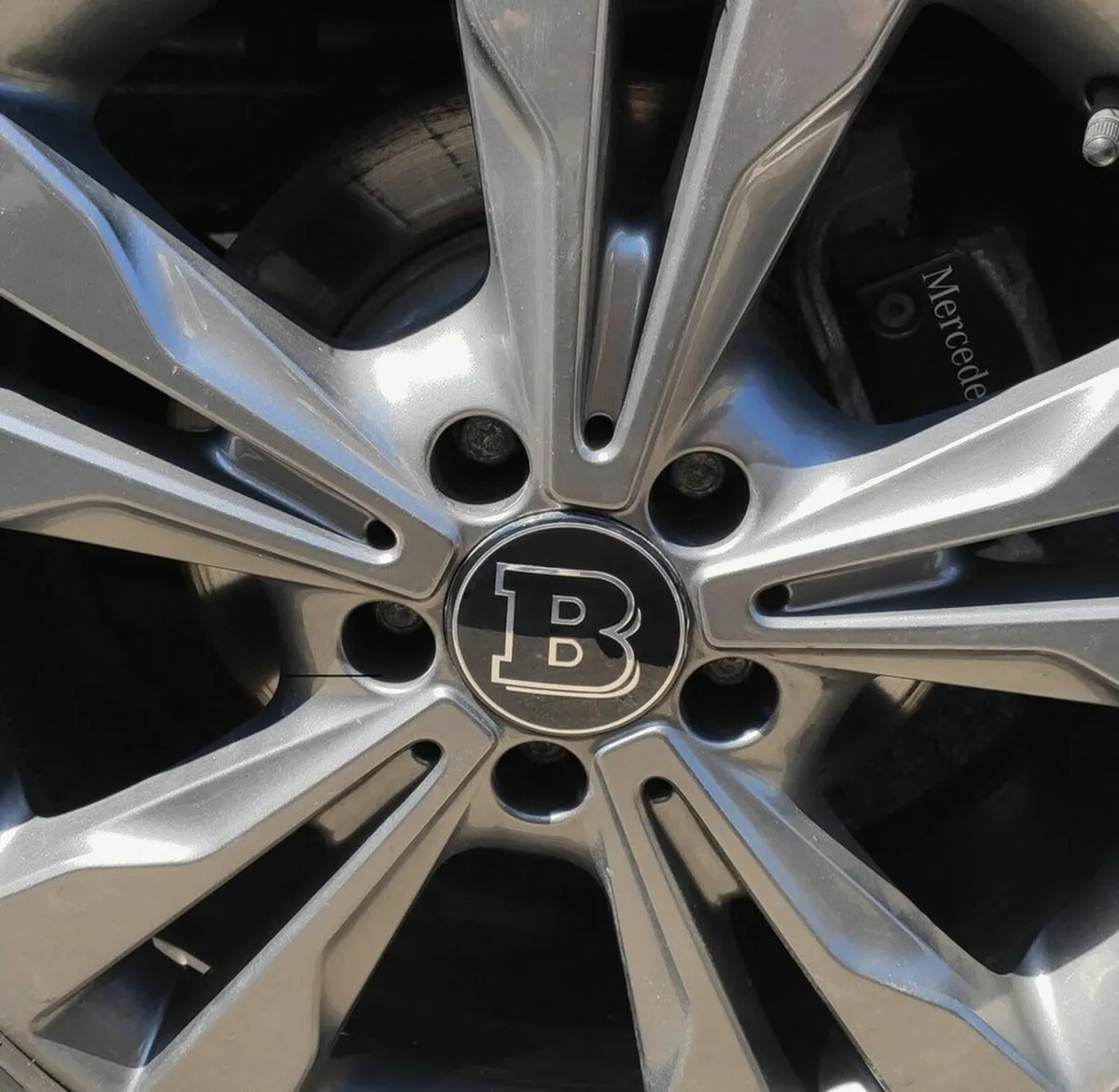 4 x Brabus centre caps- FREE POST - Image 2