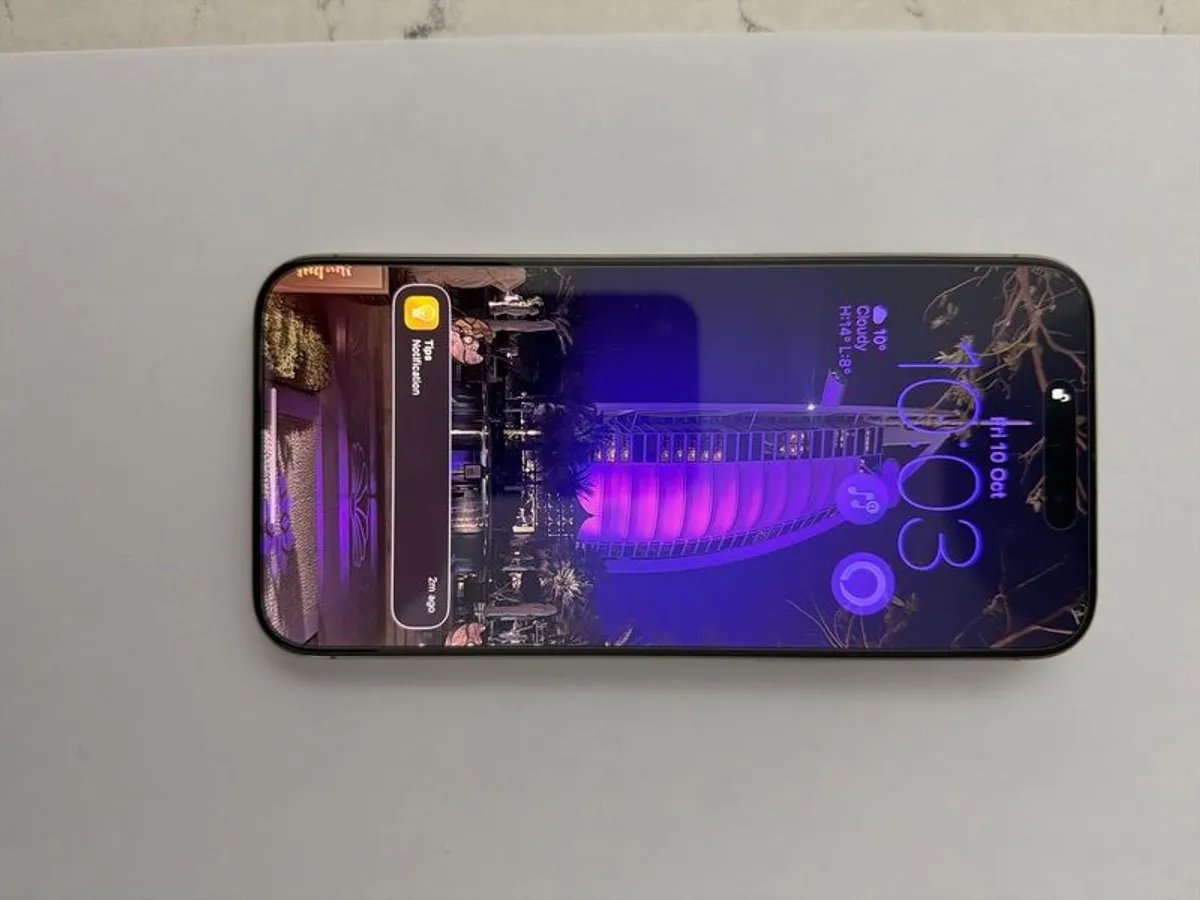 iphone 15 pro max Titanium 256gb SIM free - Image 1