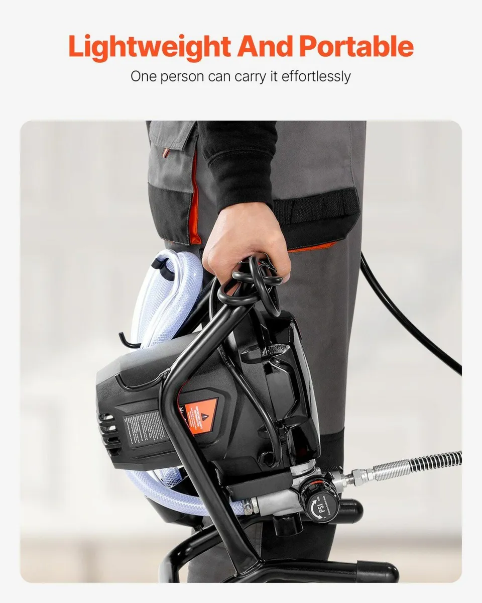 Electric Stand Airless Paint Sprayer, 750W 3000PS - Image 2