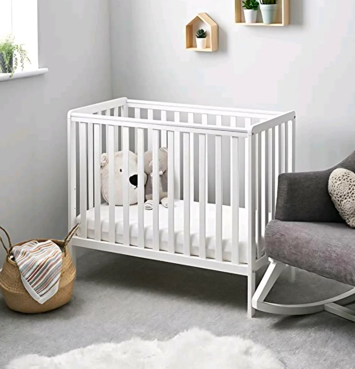 OBABY Bantam Space Saver Cot - Image 1