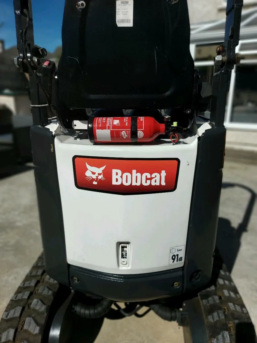 BOBCAT E08 1TONNE Mini Digger 2018 - Image 3