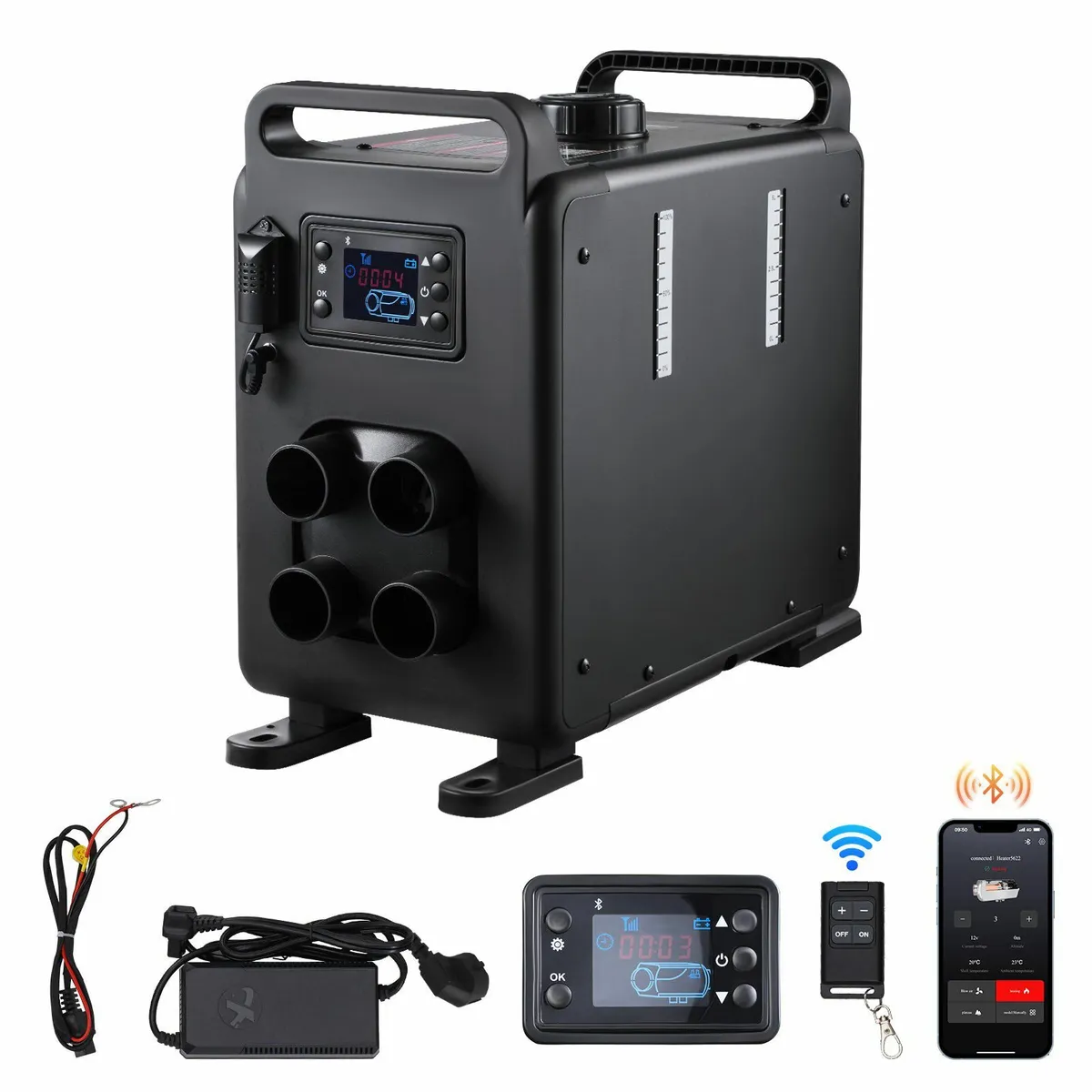 Portable Diesel Heater, 12V/24V All in One 8KW - Image 1