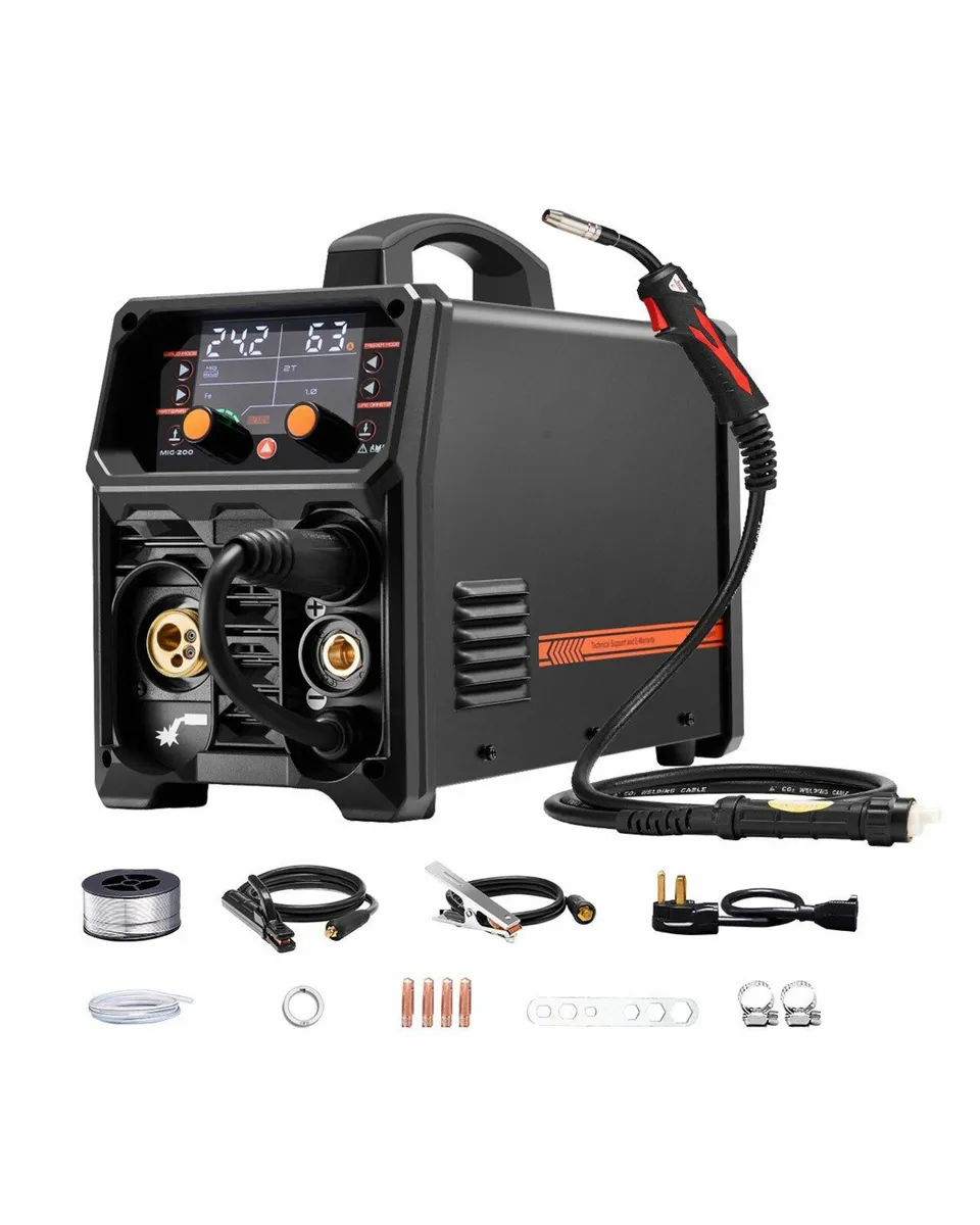 Synergic MIG Welding Machine 200A 4-in-1 Gas - Image 1