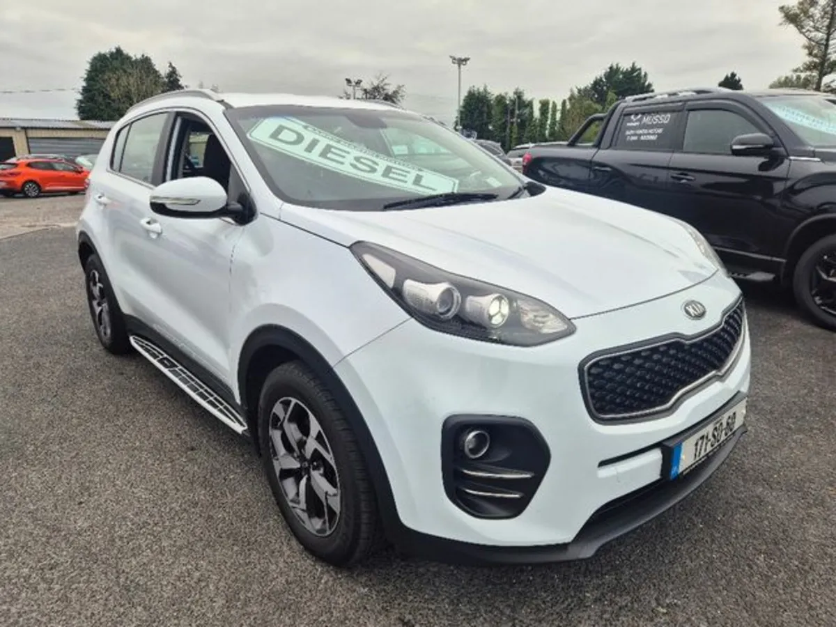 Kia Sportage LX 1.7crdi 5DR. Upgrade Alloys & Side - Image 1