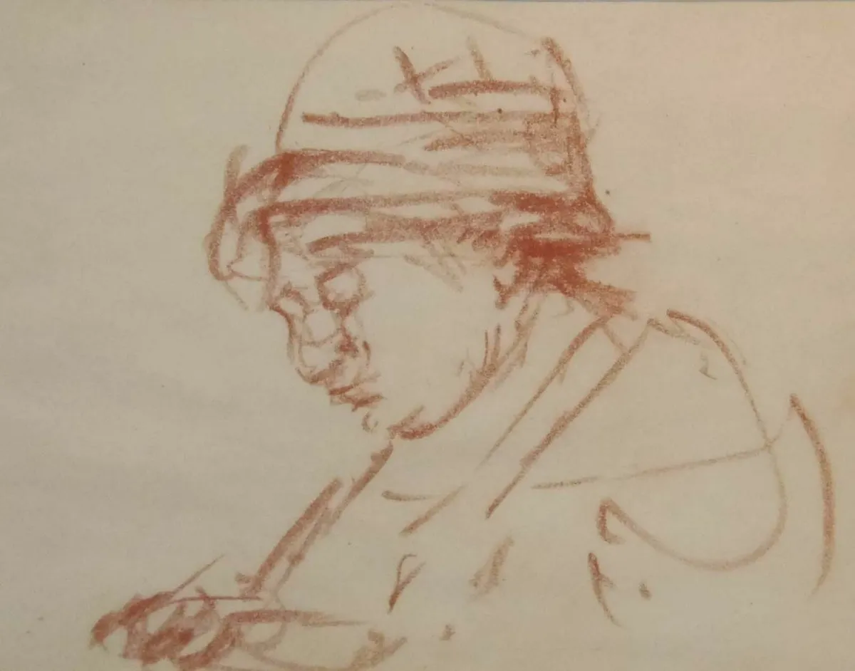 Stella Steyn Lady in Hat 1961-62 - Image 1
