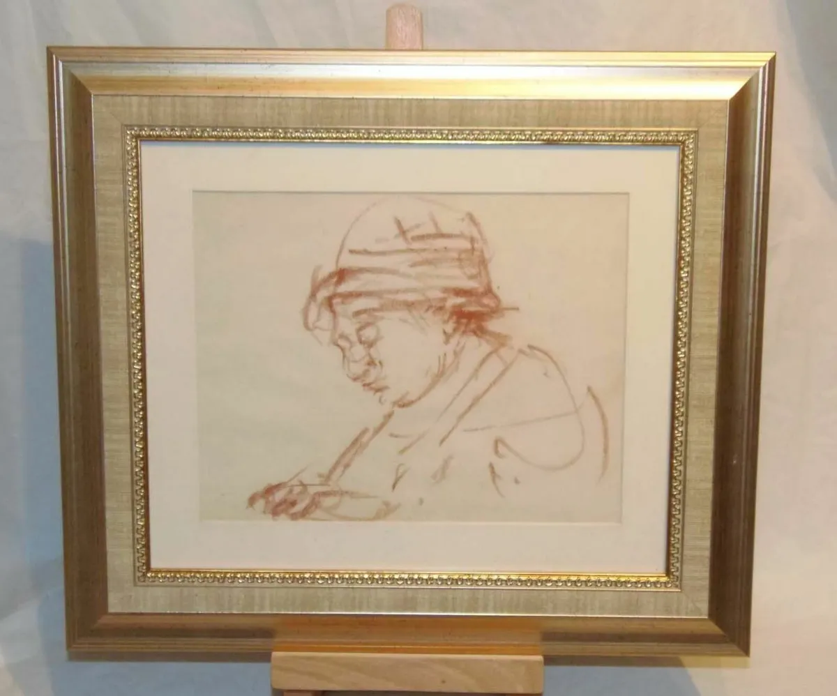 Stella Steyn Lady in Hat 1961-62 - Image 3